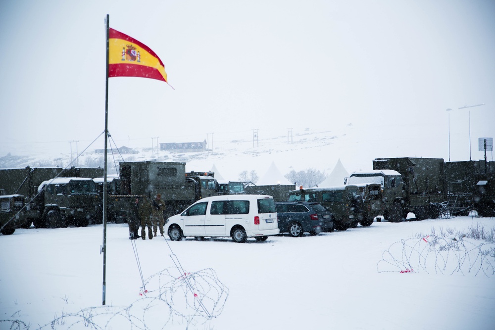 Spanish Air Defense Unit set up Defense