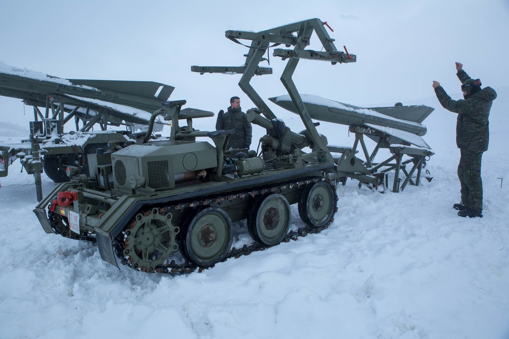 Spanish Air Defense Unit set up Defense