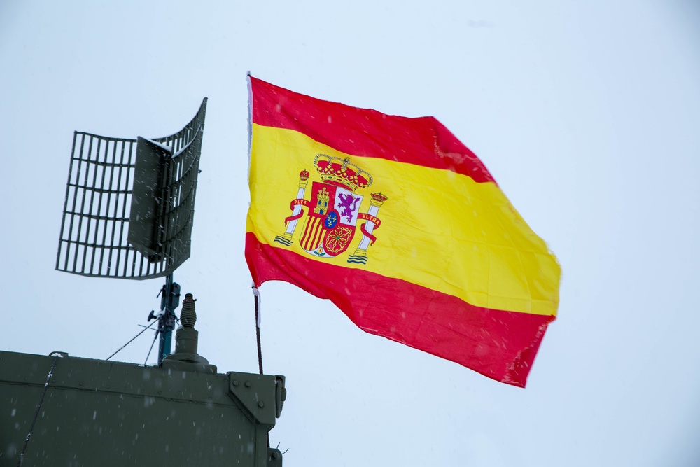 Spanish Air Defense Unit set up Defense