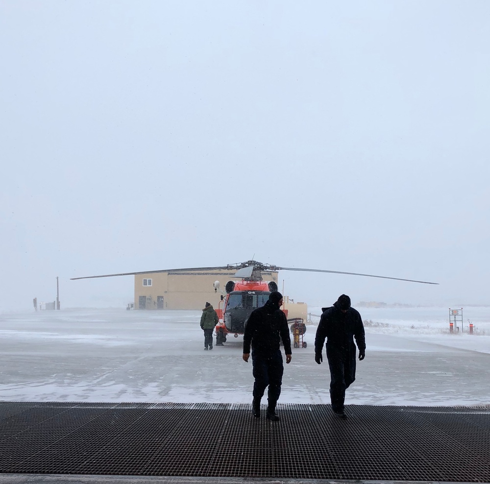 Coast Guard Air Station Kodiak aircrews demobilize FOL Kotzebue