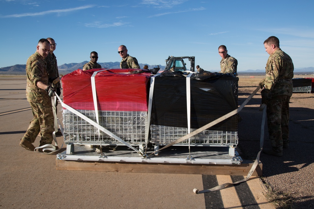Operation Faithful Patriot C-130 Supply Transfer