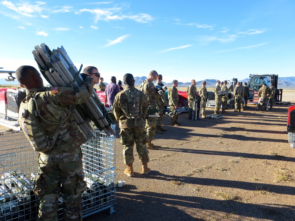 C-130 Airlifts equipment from Fort Huachuca to Davis-Monthan Air Force Base