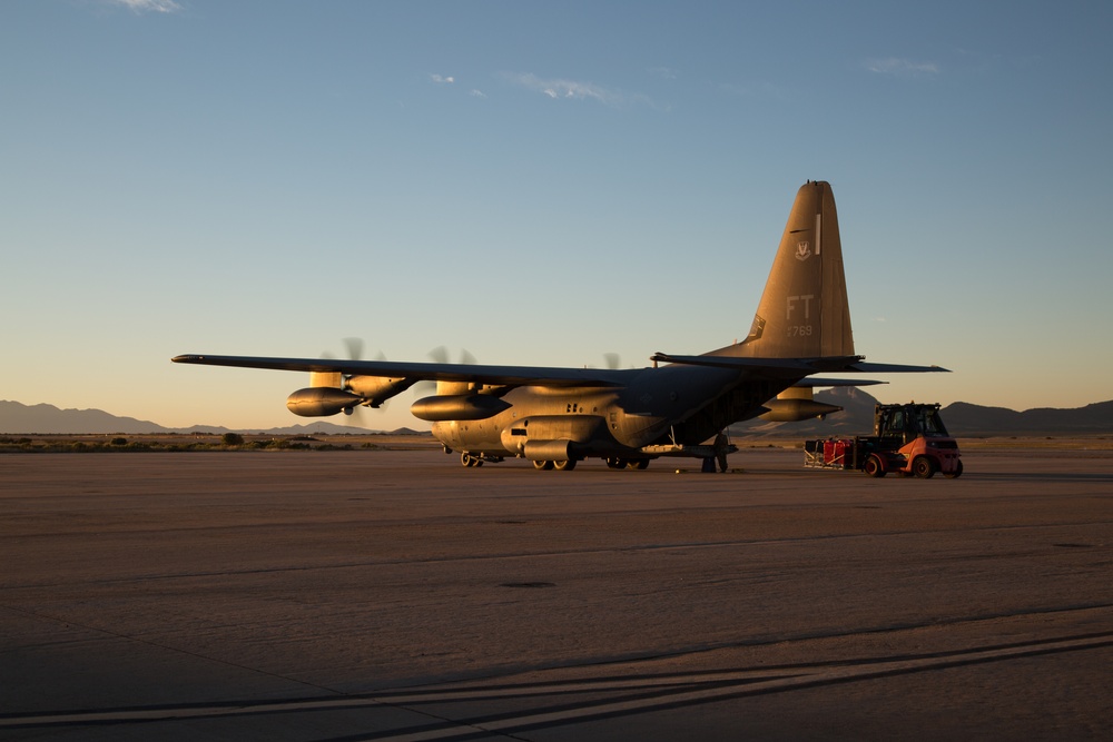 Operation Faithful Patriot C-130 Supply Transfer