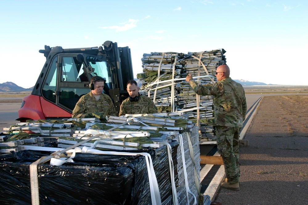 C-130 Airlifts equipment from Fort Huachuca to Davis-Monthan Air Force Base