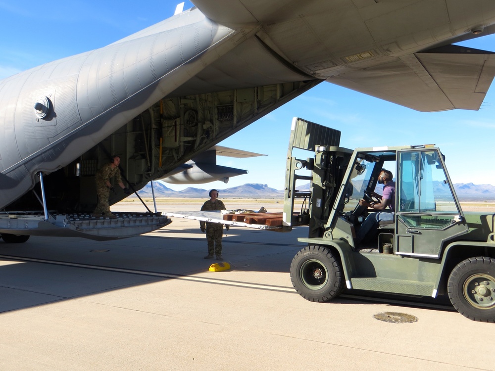 C-130 Airlifts equipment from Fort Huachuca to Davis-Monthan Air Force Base