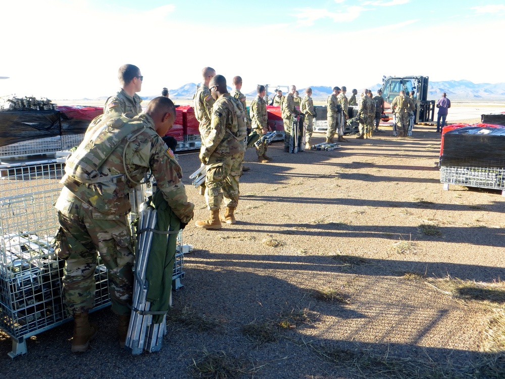 C-130 Airlifts equipment from Fort Huachuca to Davis-Monthan Air Force Base