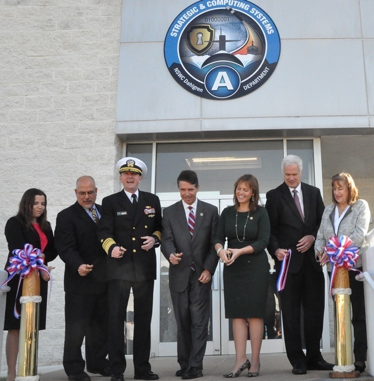 Navy Leaders, Local Officials Dedicate New SLBM Facility