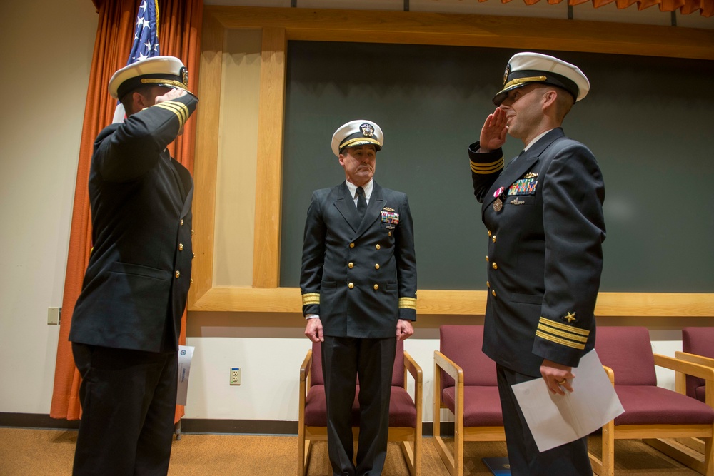 Submarine Group 9 Force Protection Det. 1 Holds Change of Command