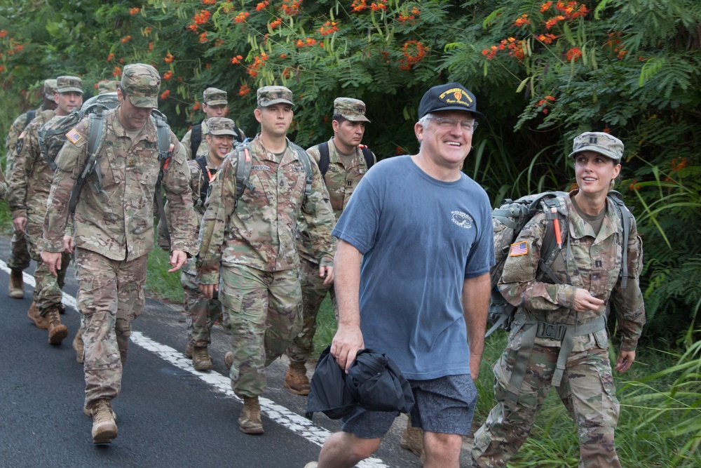 Soldiers march to remember fallen comrades