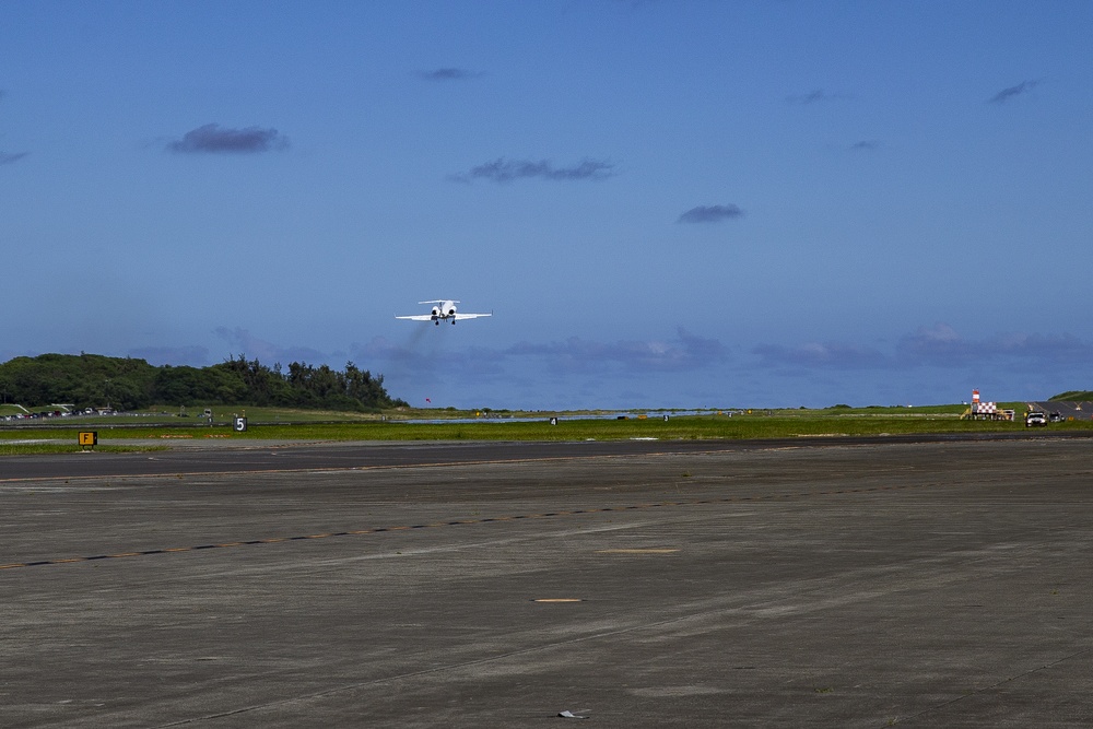 MCAS Kaneohe Bay's new C-20G Gulfstream