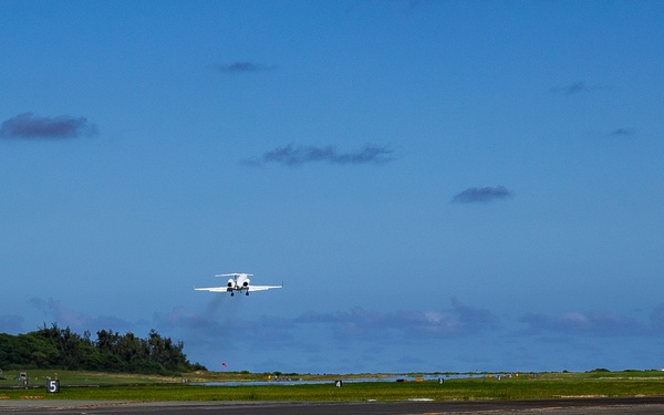 MCAS Kaneohe Bay's new C-20G Gulfstream