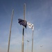 Indiana state flag lowers over Camp Arifjan