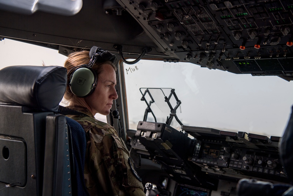 816th EAS moves cargo across the AOR