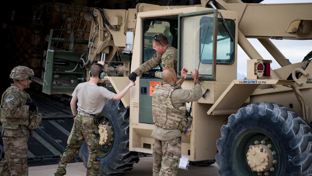 816th EAS moves cargo across the AOR