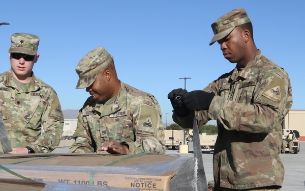 Fort Bliss Sustainment Soldiers Prepare to Support Operation Faithful Patriot