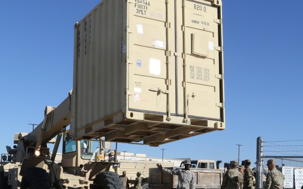 Fort Bliss Sustainment Soldiers Prepare to Support Operation Faithful Patriot