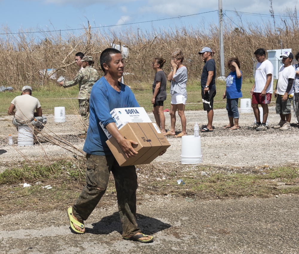 Providing Typhoon Yutu Relief Through Heart, Humility