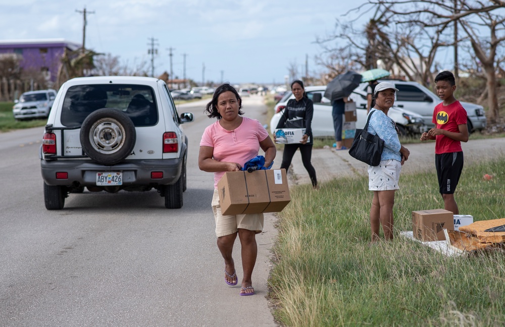 Providing Typhoon Yutu Relief Through Heart, Humility