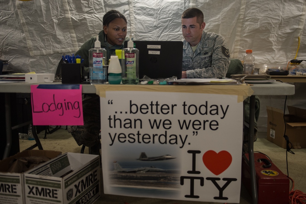 Offutt Airmen help out Tyndall Air Force Base