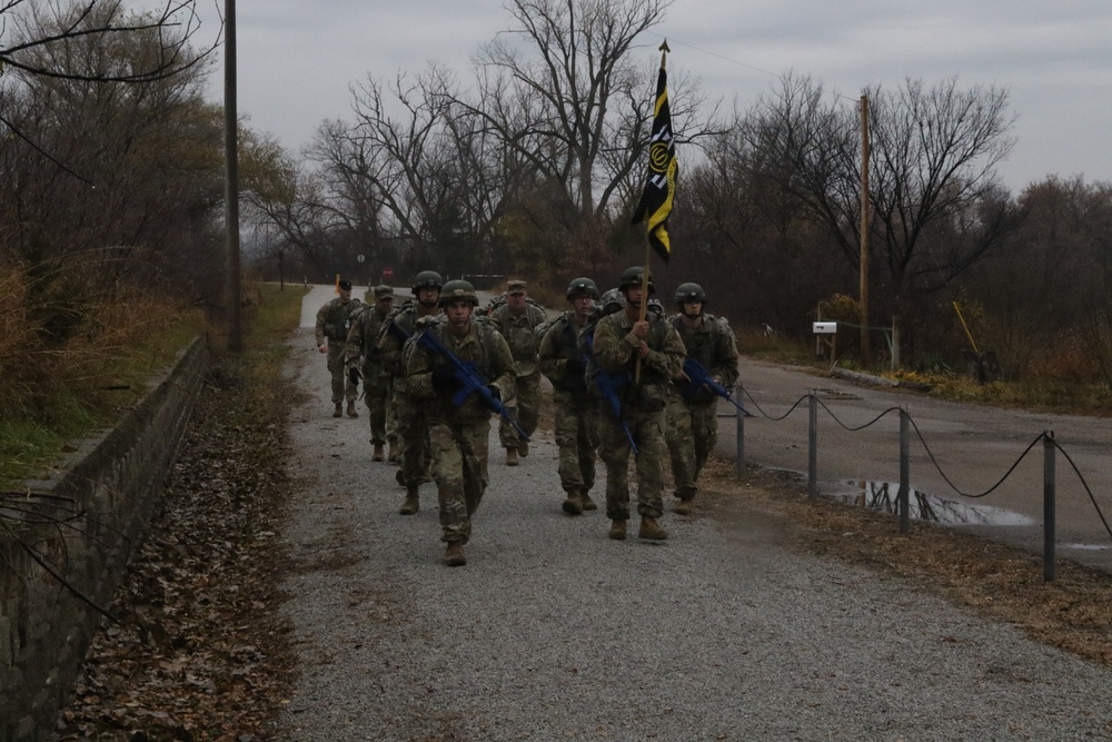 Officer Canidate School 12 Mile Ruck March