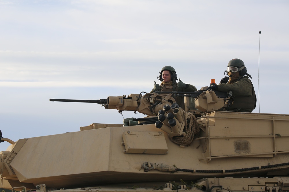 Trident Juncture 18 - U.S. Marines advance on Folldal