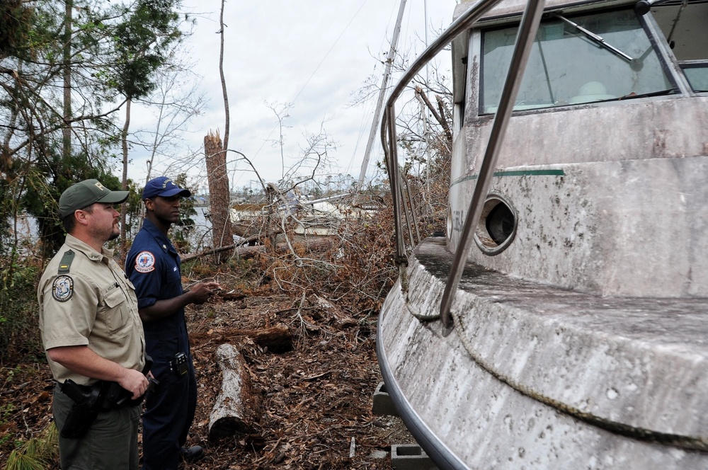 Hurricane Michael ESF-10 assessment operations in Panama City, Fla.