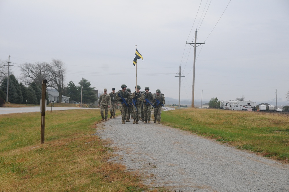 Officer Candidate School 12 Mile Ruck March