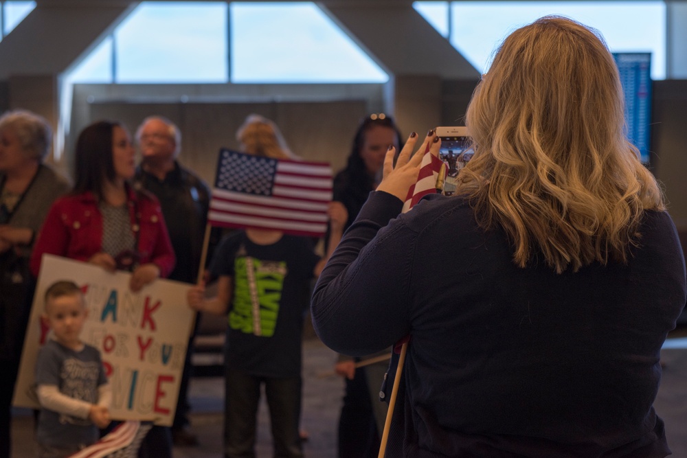 124th SFS Returns From Deployment