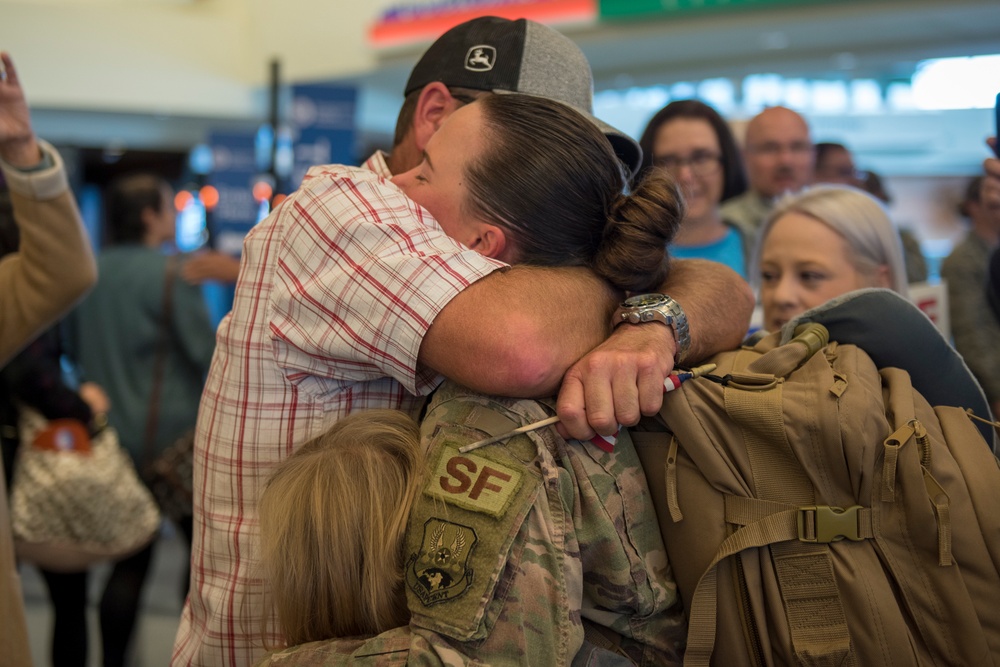 124th SFS Returns From Deployment