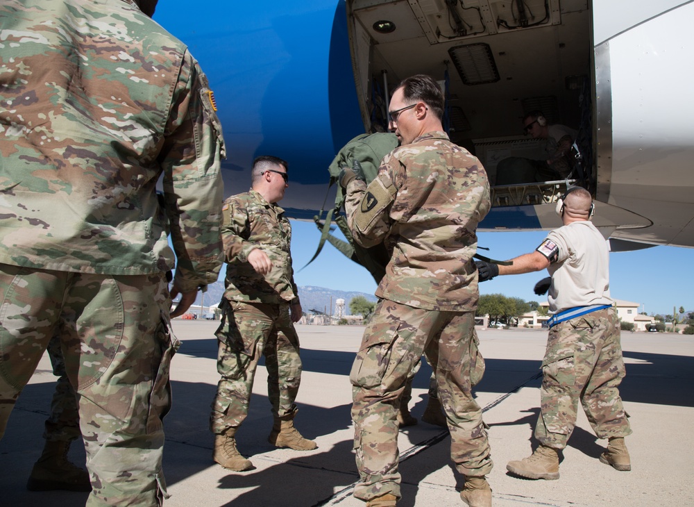 Fort Hood Soldiers Arrive at D-M