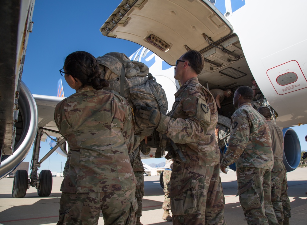 Fort Hood Soldiers Arrive at D-M