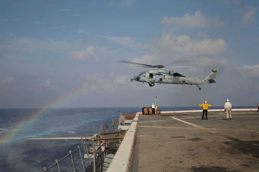 USS Anchorage Replenishment-at-Sea