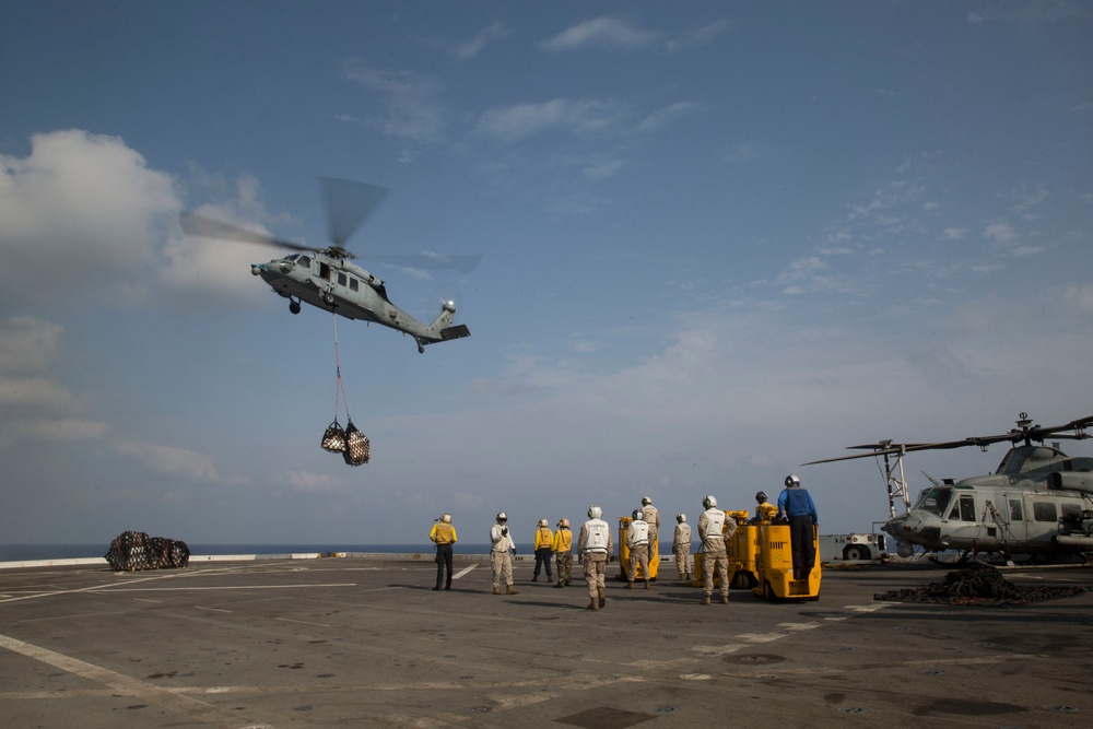 USS Anchorage Replenishment-at-Sea