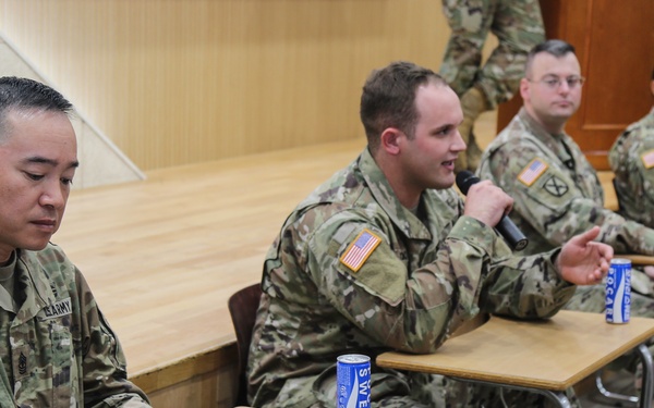 19th ESC commander shares professional insights with KNU ROTC Cadets