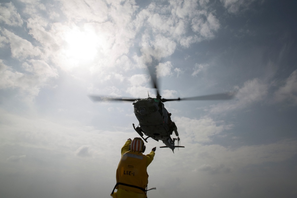 USNS Carson City Flight Operations