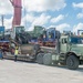 NMCB 1 Offloads Heavy Equipment in Tinian