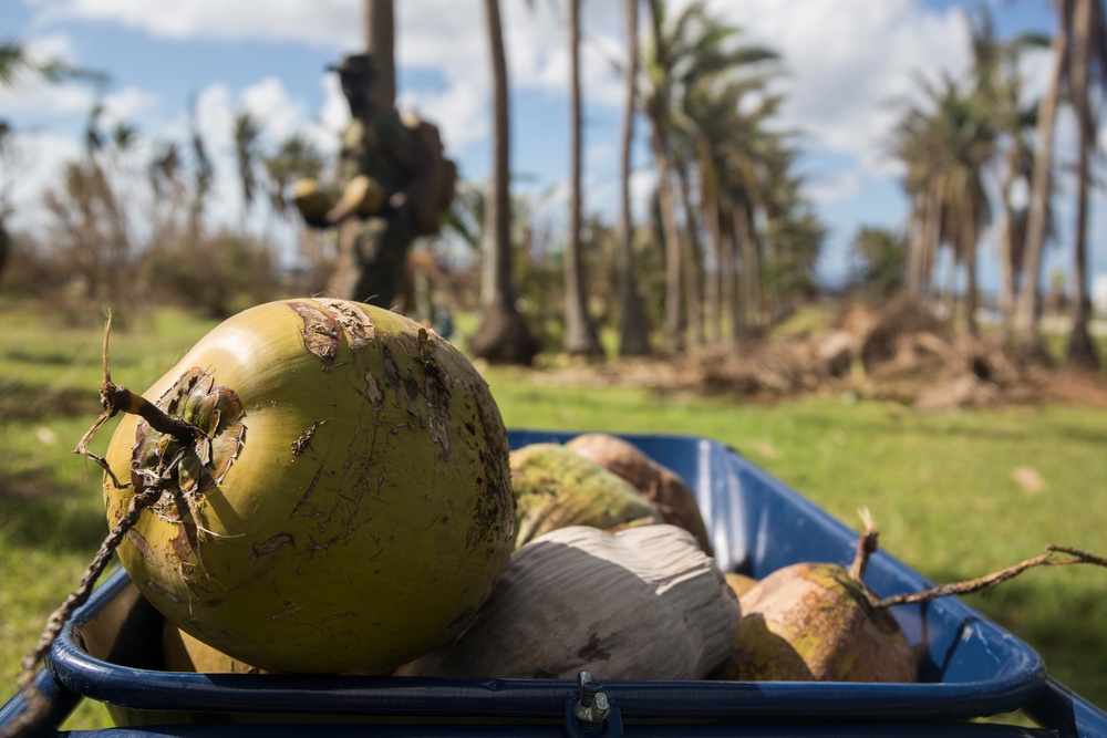 31st MEU, CLB-31 Marines continue progress during Yutu relief efforts after arrival of the Ashland