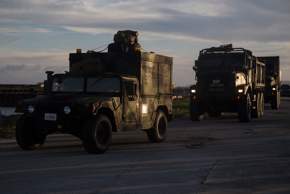 31st MEU, CLB-31 Marines arrive aboard Ashland to aid Yutu relief efforts