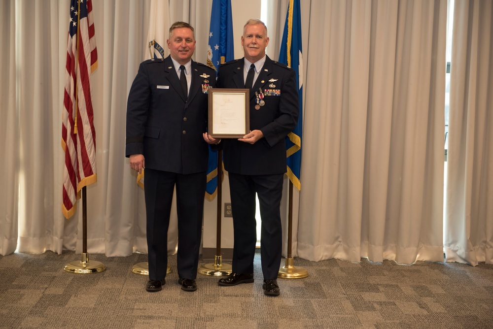 Lt. Col. David Bascom Retirement Ceremony