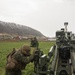 Echo Battery sets up a M777A2 Light Weight Towed Howitzer during Trident Juncture 18