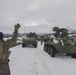 LAV's move toward Hjerkinn during Trident Juncture 18