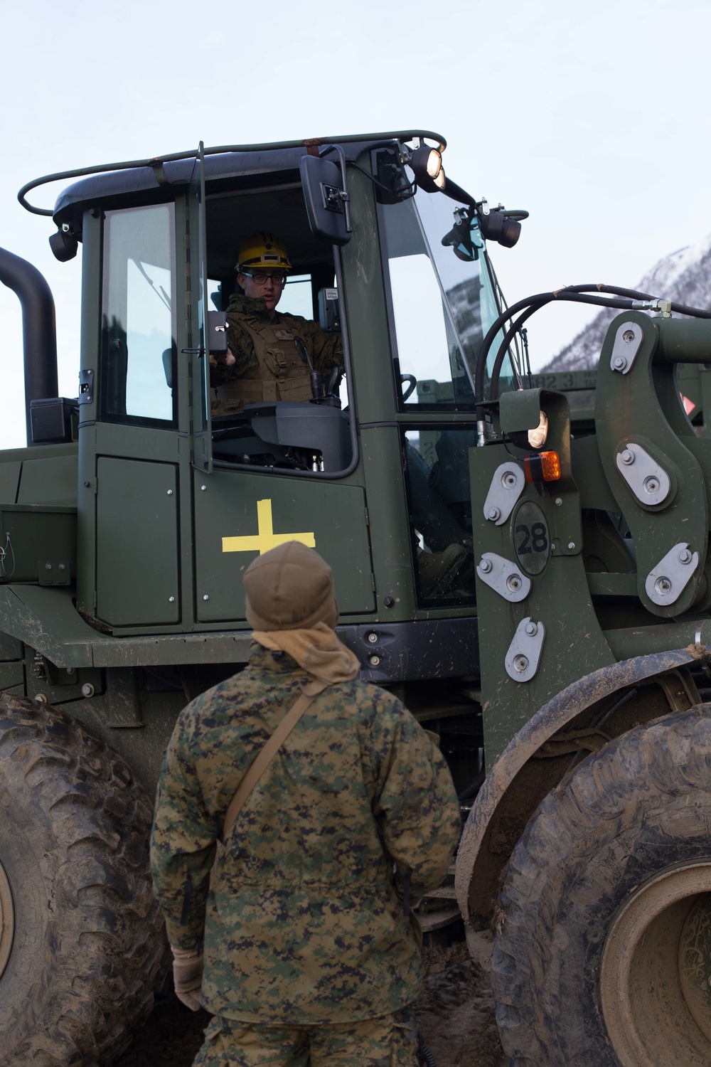 Combat Logistics Battalion 2 Marines Load a Convoy to Resupply 2nd Marine Division