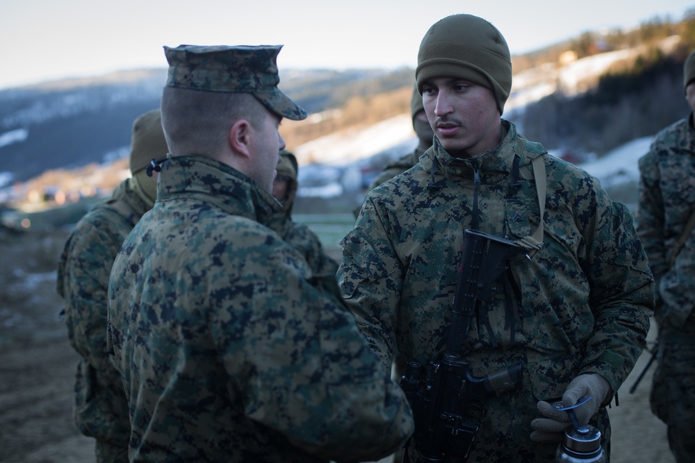 Combat Logistics Battalion 2 Marines Prepare Trucks for a Convoy