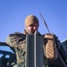 Combat Logistics Battalion 2 Marines Prepare Trucks for a Convoy