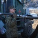 Combat Logistics Battalion 2 Marines Prepare Trucks for a Convoy