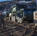 Combat Logistics Battalion 2 Marines Prepare Trucks for a Convoy