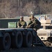 Combat Logistics Battalion 2 Marines Prepare Trucks for a Convoy