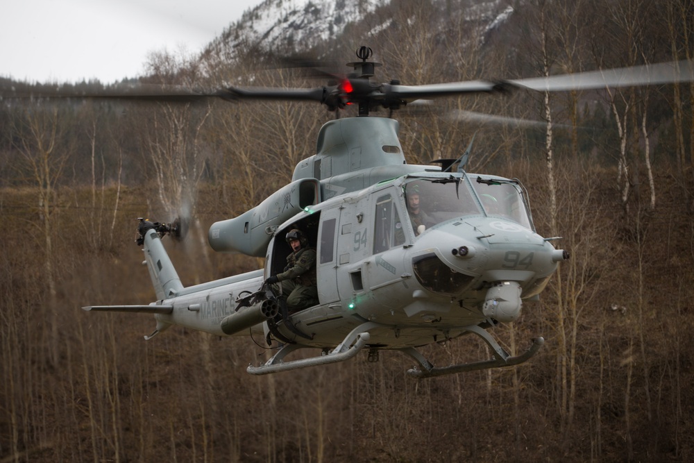 Marines with 2nd MAW Conduct Aerial Survey in Voll, Norway