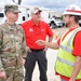 Task Force Michael Initial Staging Base Visit