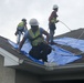 USACE Contractor Installs Blue Roof